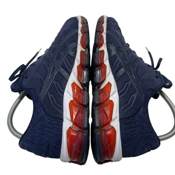 1021A113-400 ASICS GEL-QUANTUM 360 5 PEACOAT NAVY BLUE RED Men Size 7.5 S-4‎ main image 6